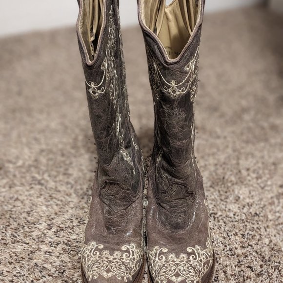 Western dress boots - Picture 2 of 3